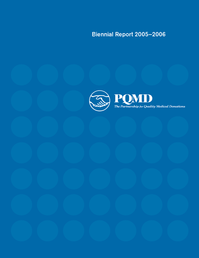 PQMD Biennial report 2005-2006